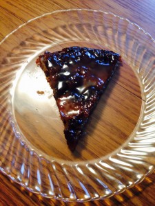 upside down apple cake