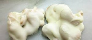 White Chocolate Cashew Clusters