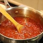 beef and marinara sauce